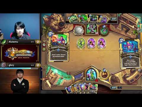 Alutemu vs glory - Group A Initial - Hearthstone Grandmasters Asia-Pacific 2020 Season 1 - Week 2