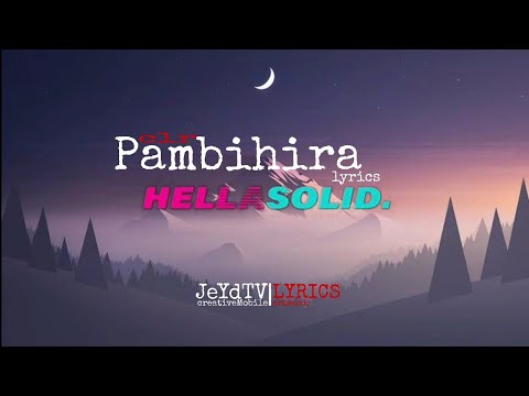 Pambihira - CLR Lyrics