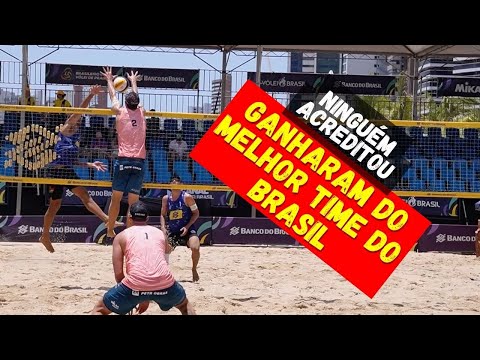 Eles Ganharam do Melhor time do Brasil!Brasileiro de Vôlei de praia,Fortaleza. #volei #voleidepraia