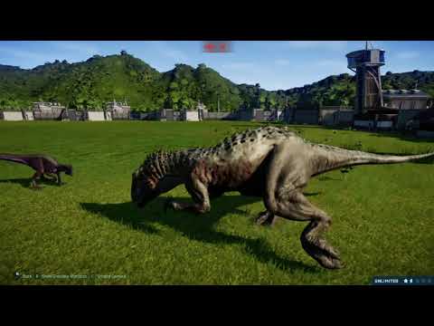 Dinosaurus Indoraptor vs Indominus rex | Jurassic World Evolution