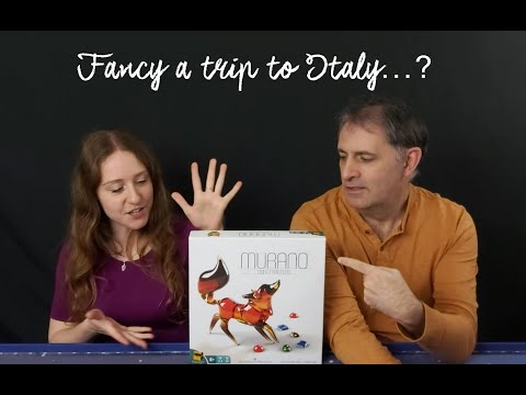 Set Up, How to Play & Thoughts of Matagot's Murano Light Masters 2021 board game by Ludus Vulpe