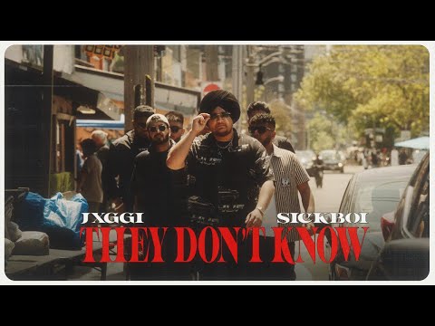 They Don't Know (Official Music Video) - Jxggi | Sickboi