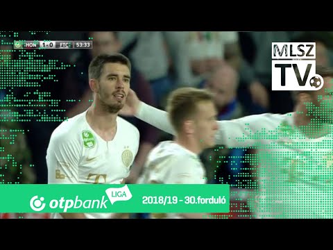 Kharatin Ihor gólja a Budapest Honvéd – Ferencvárosi TC mérkőzésen