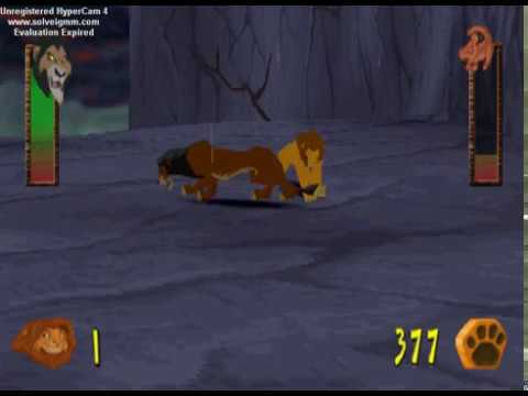 Game Over - The Lion King: Simba's Mighty Adventure (PS1)
