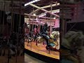 CAROUSEL Ride🎠 #trendingshorts #fun #carousel #idaho #themepark #travel  #silverwood #trending