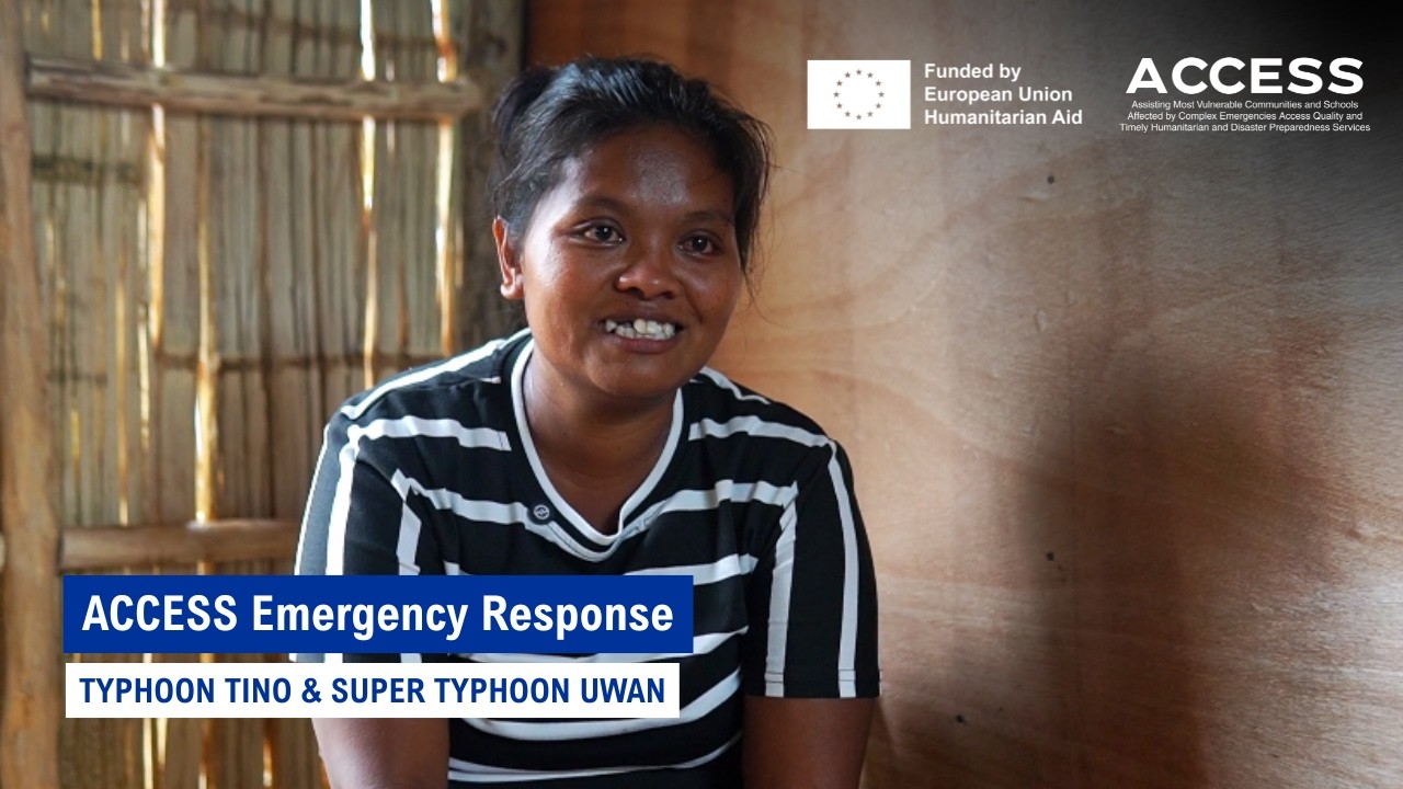 ACCESS Emergency Response to Typhoon Tino and Uwan in Camarines Sur (2025)