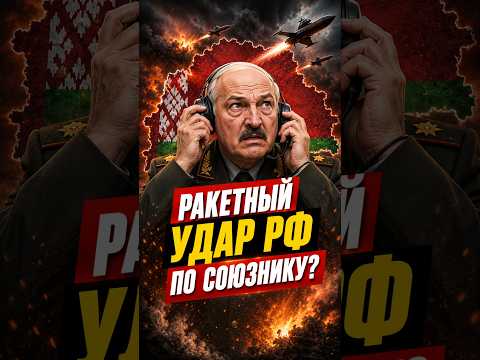 ⚡️ Лукашенко поднял истребители / Ракетный удар РФ по Беларуси #лукашенко #беларусь #граница