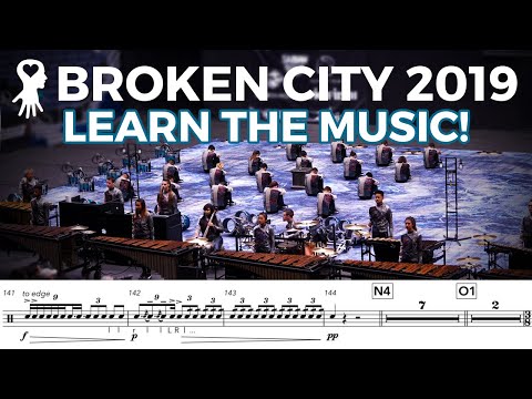 Broken City 2019 - "Cede" - Learn the Music (FULL BATTERY)