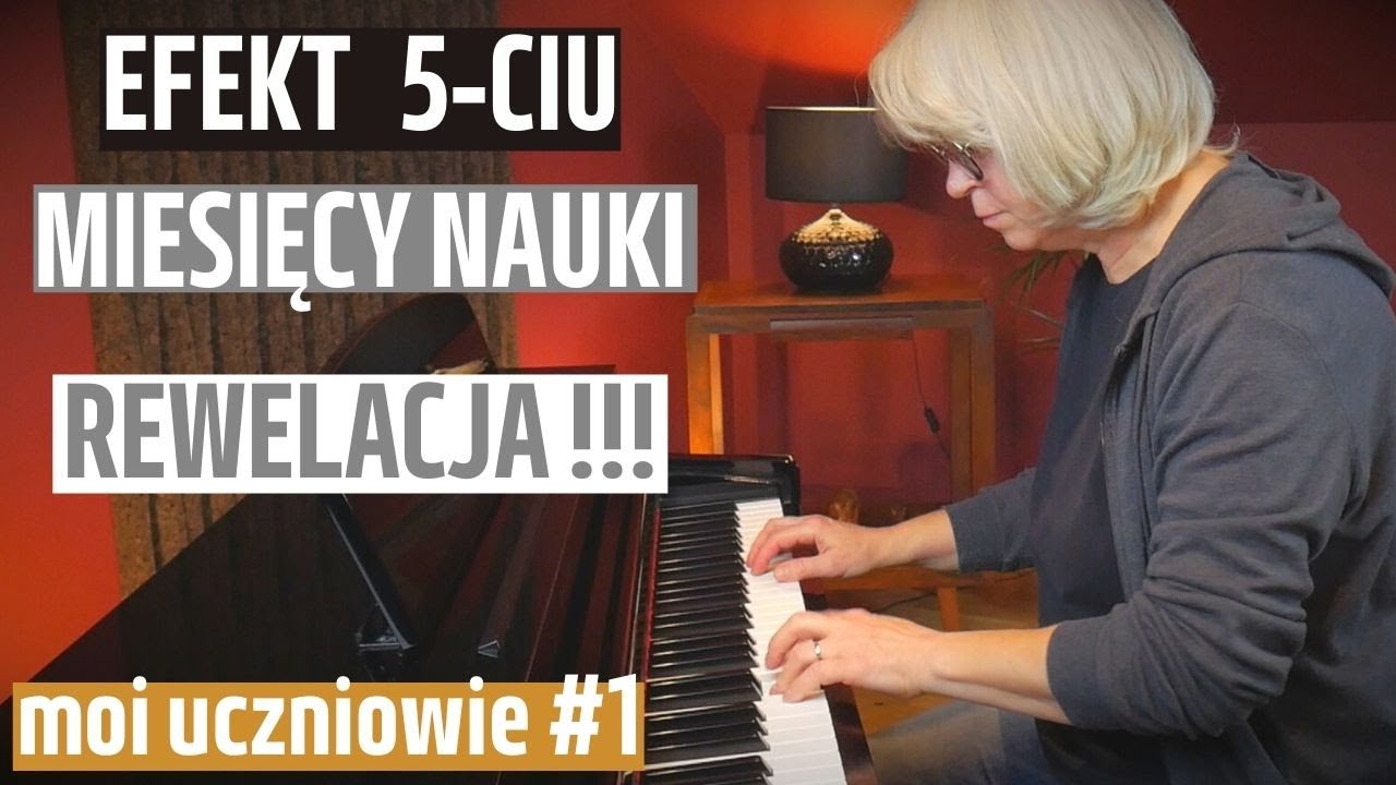 Nauka gry na pianinie w dojrzałym wieku Czemu nie!!!