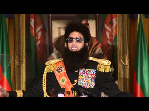 The Dictator - Admiral General Alaldeen's New York Press Conference