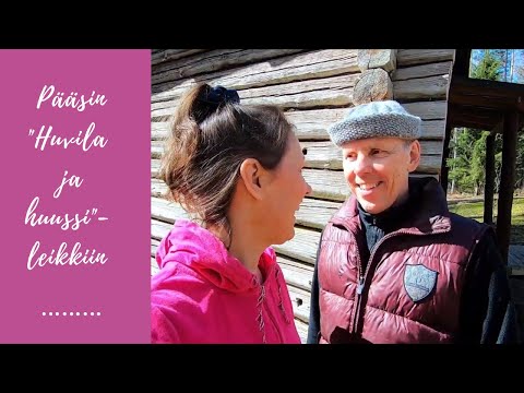 Pääsin "Huvila ja huussi" - leikkiin // Vlogi