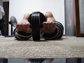 12kg加重してアブローラー100回 Weighted 100 Ab Wheel