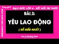 Đạo đức Lớp 4 Bài 3: Yêu lao động