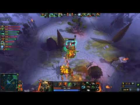 ATF - Huskar Midlane with Gh Io | Dota 2 7.32e Gameplay