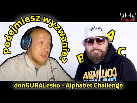 Metal słucha rapu #28 - donGURALesko - Alphabet Challenge + KONKURS