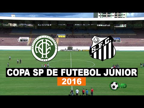 Gols - América-PE 1 x 2 Santos - Copa SP De Futebol Júnior - 04/01/2016 - Futebol HD
