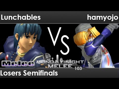 MNM 103 - FX | Lunchables (Marth) vs FX | hamyojo (Sheik) Losers Semifinals - Melee