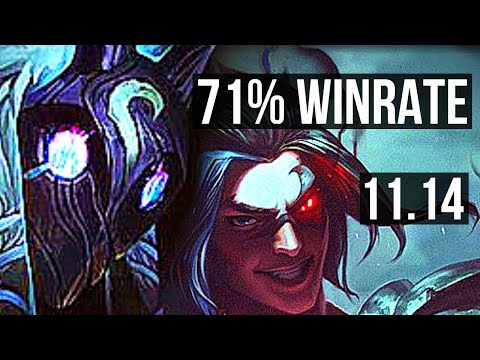 KINDRED vs KAYN (JUNGLE) | 71% winrate, 5/1/10 | BR Grandmaster | v11.14