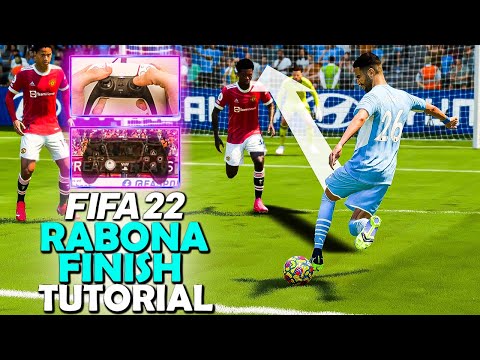 How to RABONA FINISH in FIFA 22 | RABONA FINISH TUTORIAL | FIFA 22 FINISHING TUTORIAL