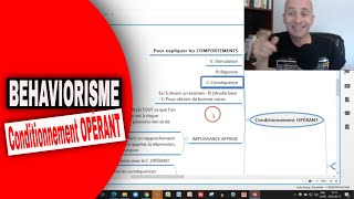 Behaviorisme conditionnement opérant