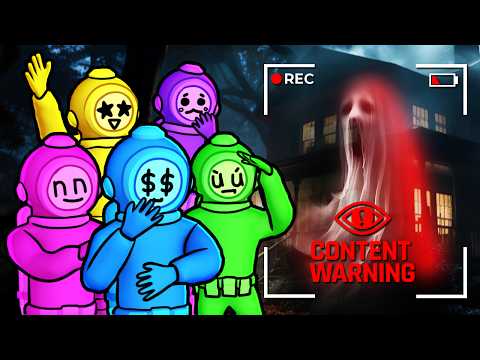 We go GHOST HUNTING in Content Warning!