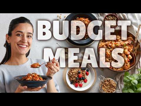 BUDGET meals (save on groceries!) 🤑