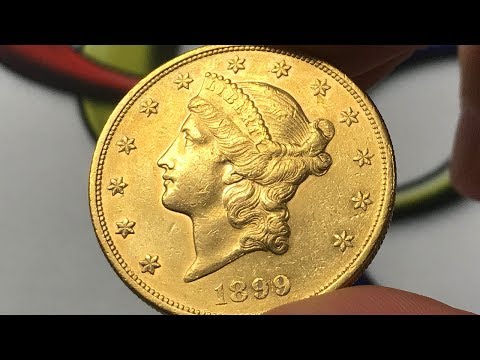 1899 U.S. 20 Dollar Gold Coin • Values, Information, Mintage, History, and More