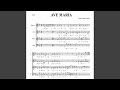 De Victoria, AVE MARIA (Part for Bass)