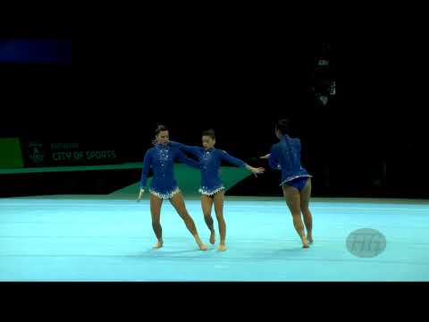 Portugal (POR) - 2018 Acrobatic Worlds, Antwerpen (BEL) - Combined  Women's Group