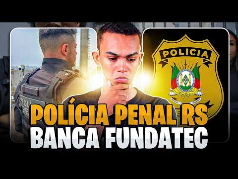 CONCURSO POLÍCIA PENAL RS EDITAL PRONTO PARA SER PUBLICADO! 
