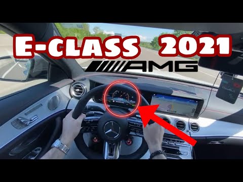 2021 MERCEDES AMG E53 AUTOBAHN POV ACCELERATION & TOP SPEED by DriveMaTe