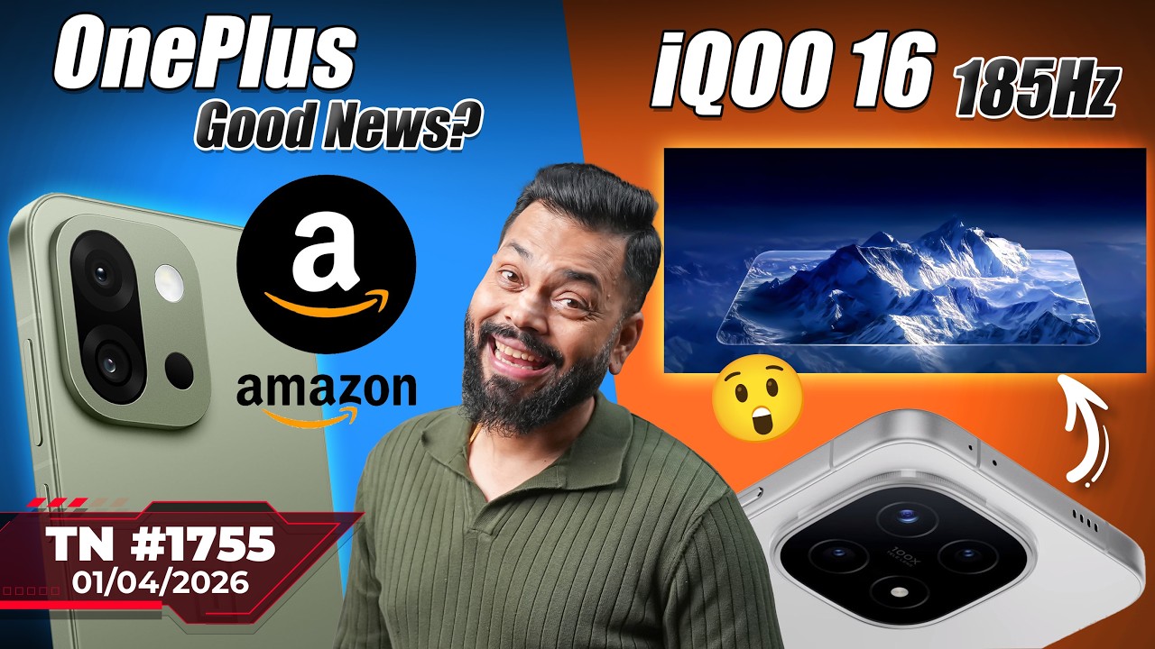 OnePlus Good News?, Pixel 11 First Look,Find X9 Ultra Launch,iQOO 16 185Hz 😲,Instagram Plus-#TTN1755