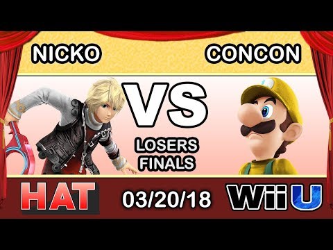 HAT 14 - FAD | Nicko (Shulk) Vs. MrConCon (Luigi) Losers Finals - Smash 4