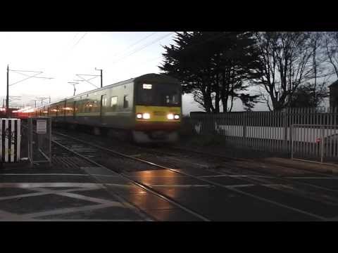 Dart number 8615 - Lauder's Lane level crossing, Dublin