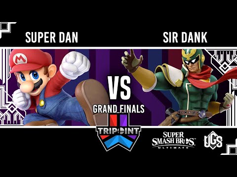 Tripoint Smash 186  -  Grand Finals  -  Super Dan(Mario) Vs. Sir Dank(Captain Falcon)