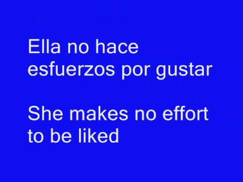 Learning Songs in Spanish. Level 2. (Translated into English). Con Ella in English.