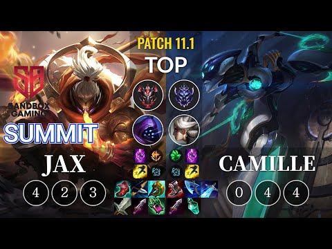 SB Summit Jax vs Camille Top - KR Patch 11.1