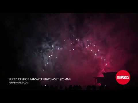 SE227 13s FanSweep RWB Asst (25mm)