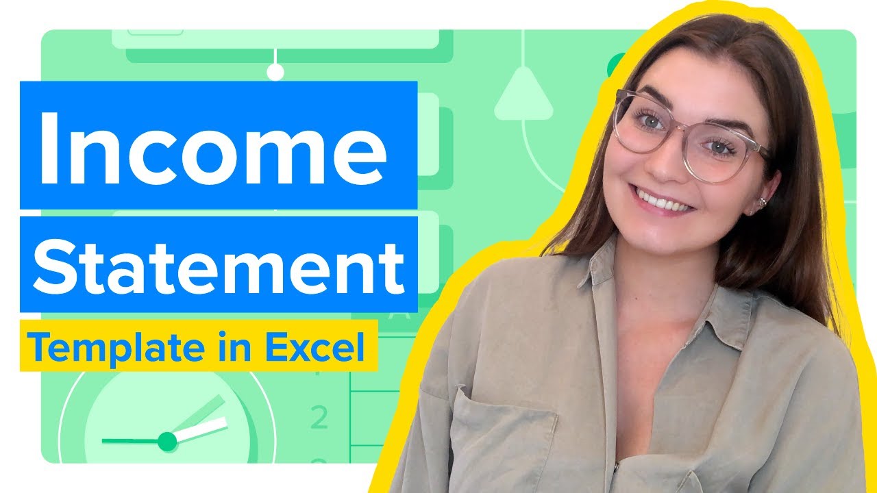 Income statement template Excel (generate profit & loss automatically)