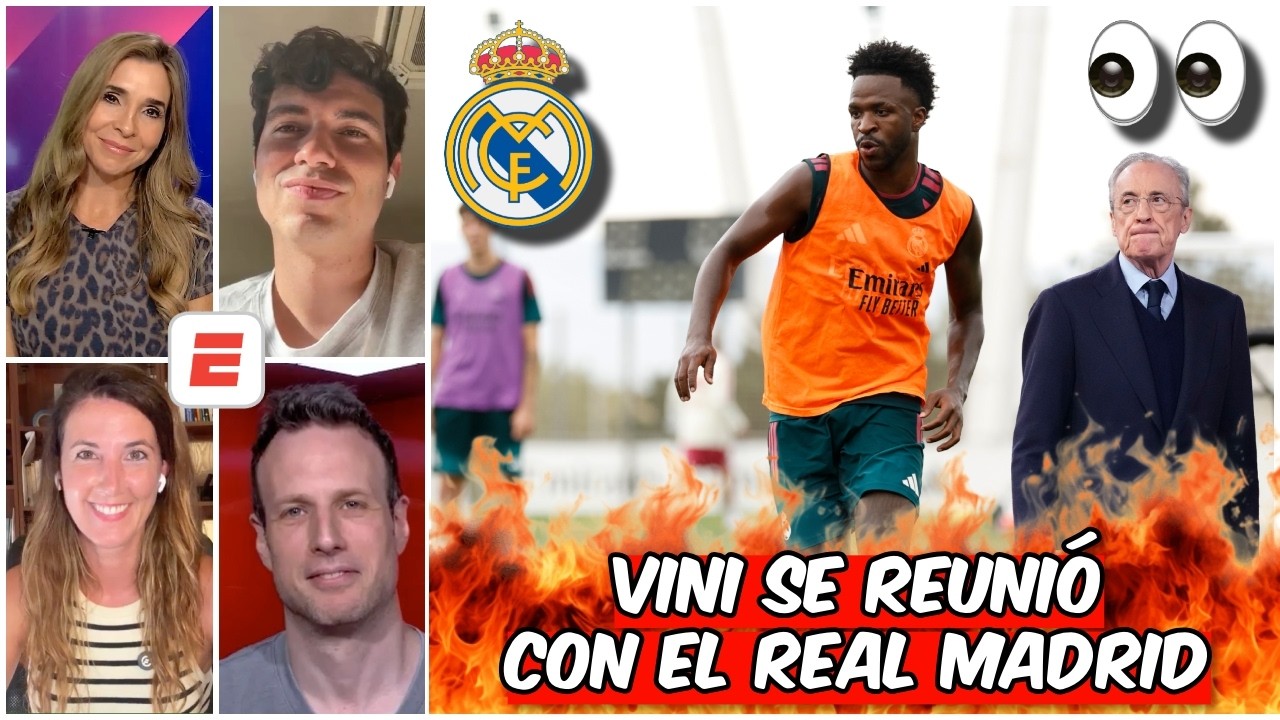 VINI JR tuvo una REUNIÓN CLAVE con el REAL MADRID para HABLAR sobre su FUTURO | Exclusivos