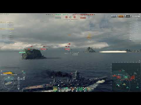 Henri IV T10 French Cruiser | 318k Damage | World of Warships