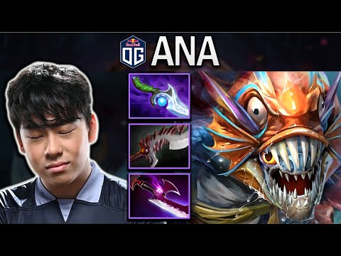 OG.ANA SMURF SLARK WITH 32 KILLS - DOTA 2 7.30 GAMEPLAY