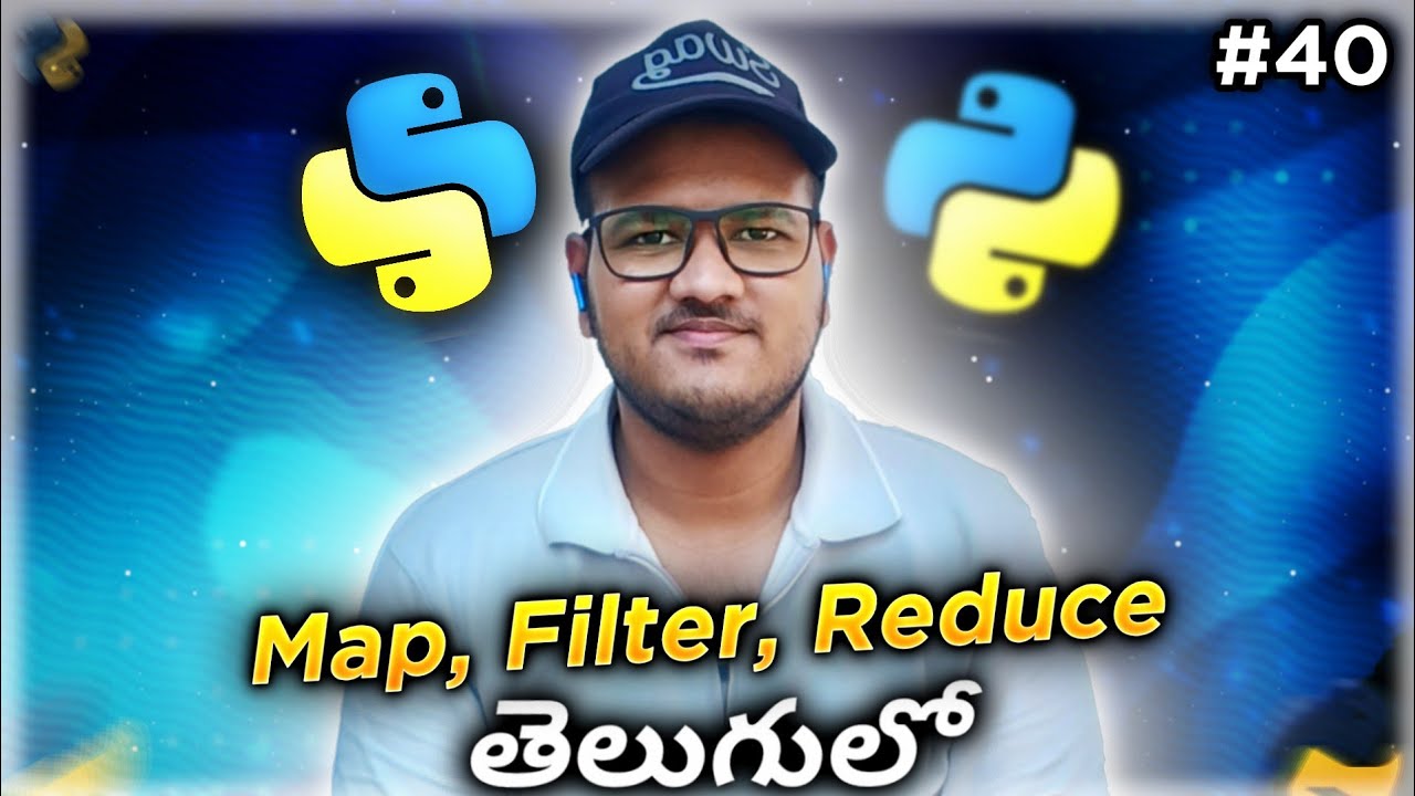 Python map, filter, reduce functions in Telugu | Srk Codes!