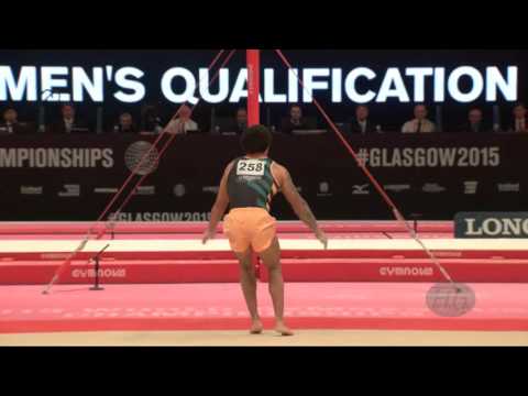 BECKFORD Reiss (JAM) - 2015 Artistic Worlds - Qualifications Floor Exercise