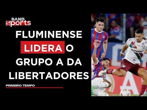 FLUMINENSE EMPATA NO 0 A 0 COM CERRO PORTEÑO NA LIBERTADORES | PRIMEIRO TEMPO