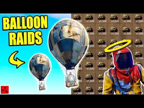 RICH BALLOON RAID + SULFUR JACKPOT - Flame Raiding Roleplayers for PROFIT - Vanilla (Rust PvP Raids)