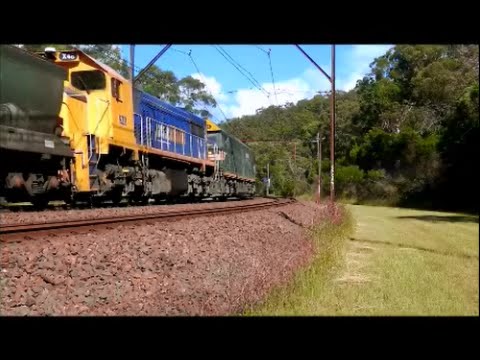 Sydney Train Vlogs 13: Pacific National Grain Train