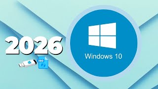 Novo Windows 10 OFICIAL 2026 Super RÁPIDO para QUALQUER PC!