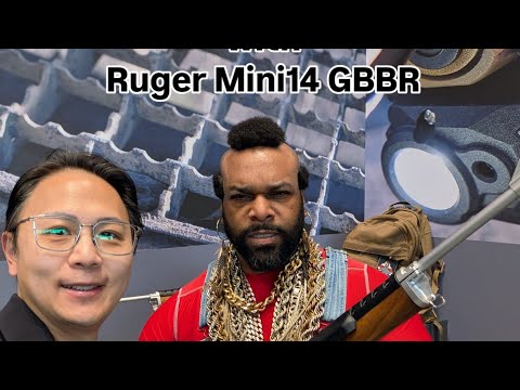 Ruger Mini14 GBBR ENGLISH preview with A-team Mr T IWA2026