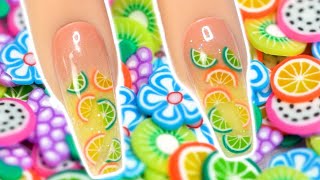 NEW Fruit Cocktail Nail Charms   Encapsulating 3D Art with Acrylic
